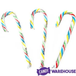 WarHeads Super Sour Candy Canes: 12-Piece Box -Sweet Candy Planet warheads super sour candy canes 12 piece box candy warehouse 3