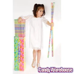Yard Stick Bubblegum: 48-Piece Box -Sweet Candy Planet yard stick bubblegum 48 piece box candy warehouse 4 6647e50a 751b 4f6c be99 c55215647186