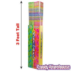 Yard Stick Bubblegum: 48-Piece Box -Sweet Candy Planet yard stick bubblegum 48 piece box candy warehouse 8 976ca6e2 6fe4 4708 b324 17374deef284